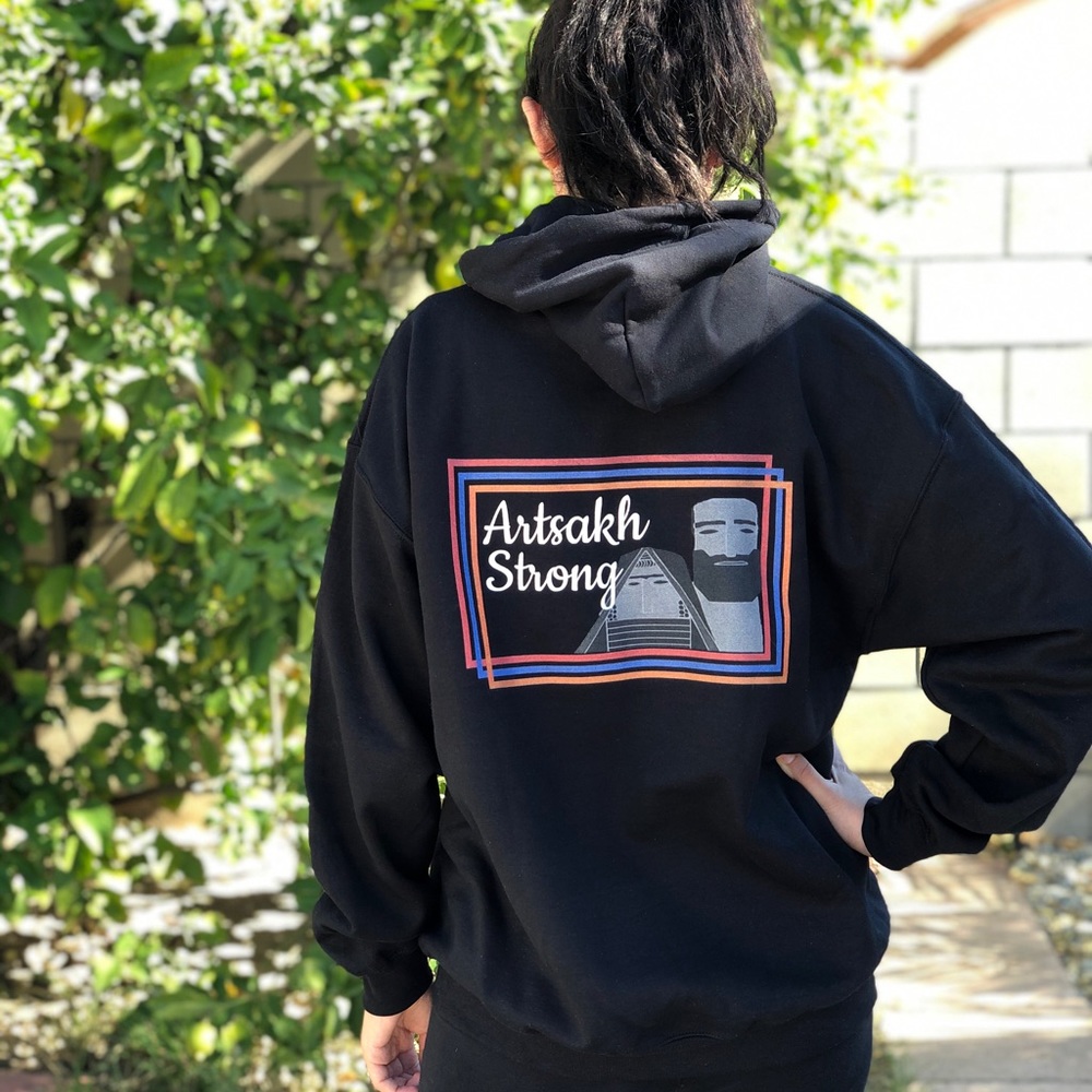 Artskah Strong Black Hoodie